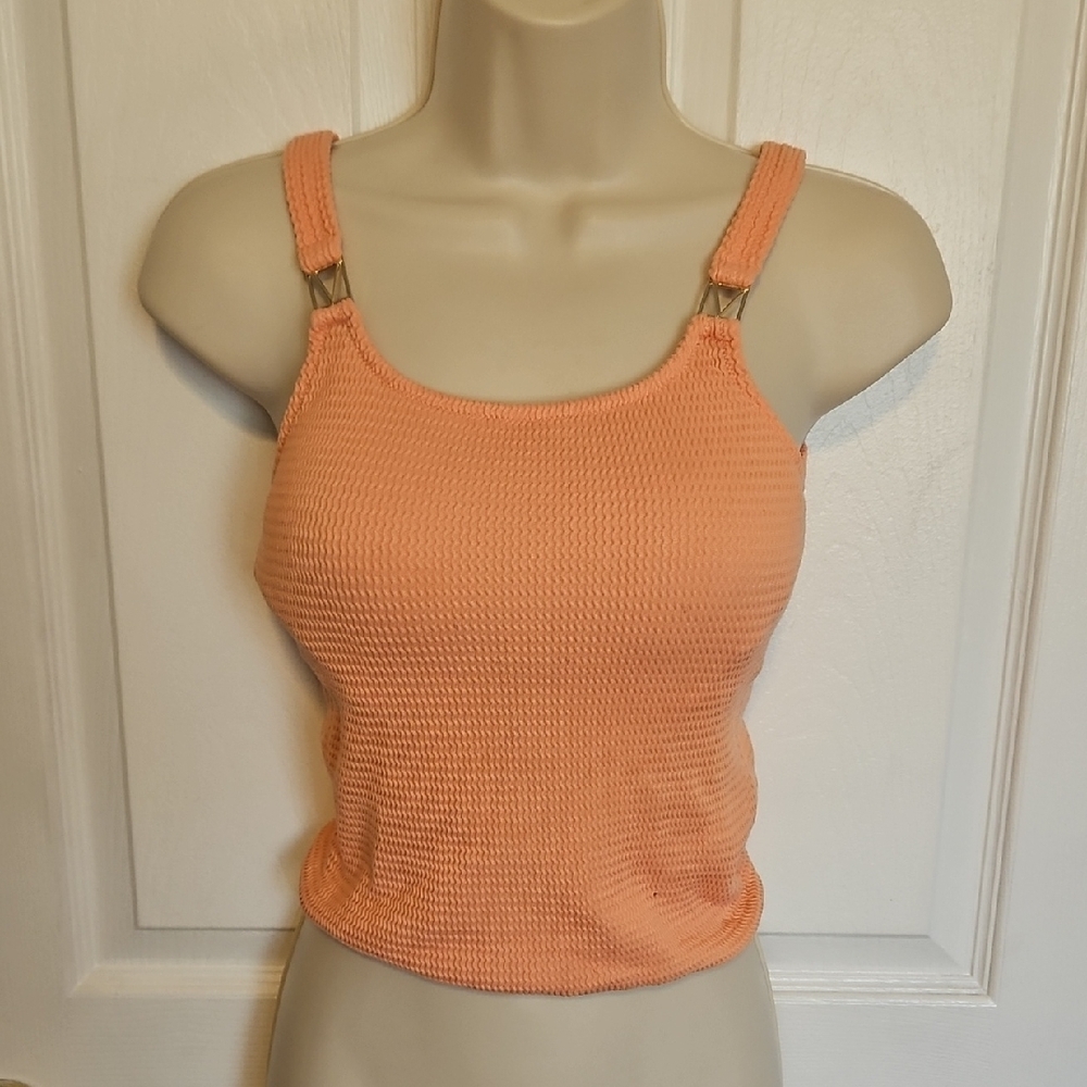 Victoria's Secret The Wave Orange Tankini Large Xl